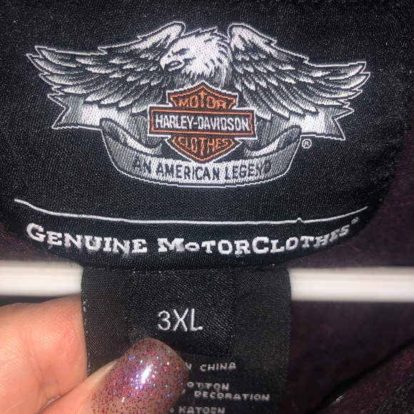 Men’s long sleeve HD.button down shirt - Picture 4 of 4